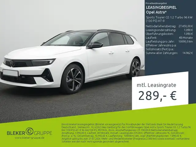 2025 Opel Astra in White for sale