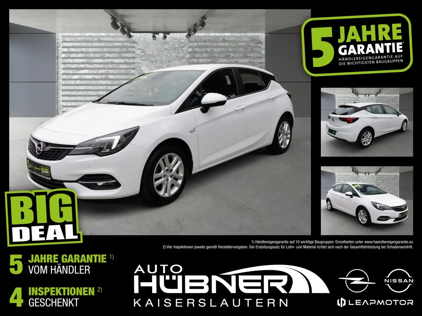 Opel Astra Edition Navi|Kamera|Sitz-/Lenkradheizung Weiß - 1