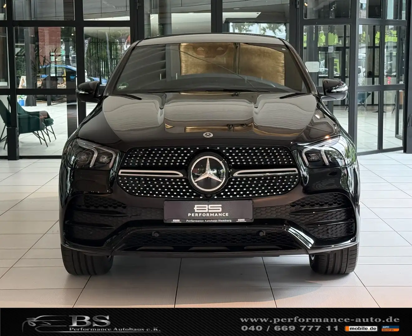 Mercedes-Benz GLE 400 d 4M. COUPE |AMG-LINE|NIGHT|ACC|PANO|360° Noir - 2