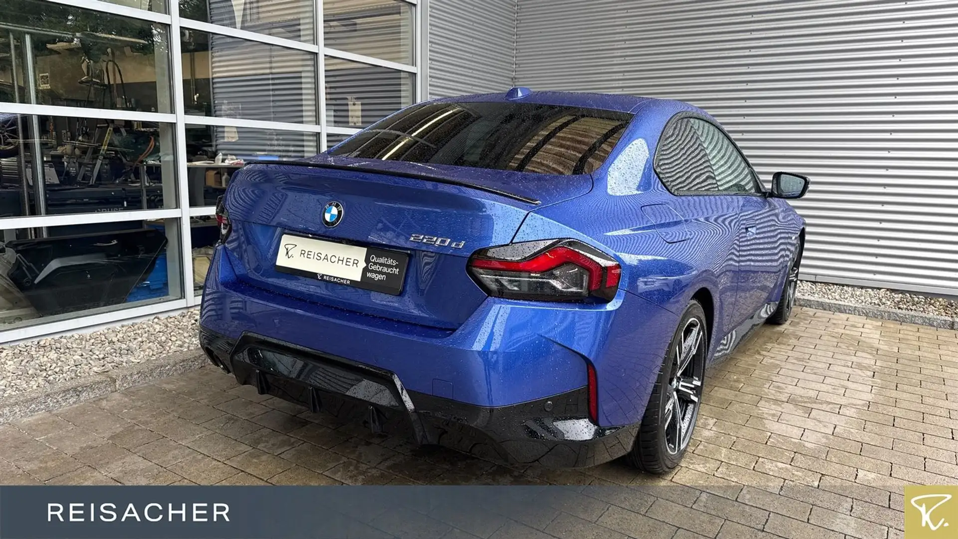 BMW 220 dA Coupé M-Sport PRO Navi adLED 18"LM DAB Blau - 2