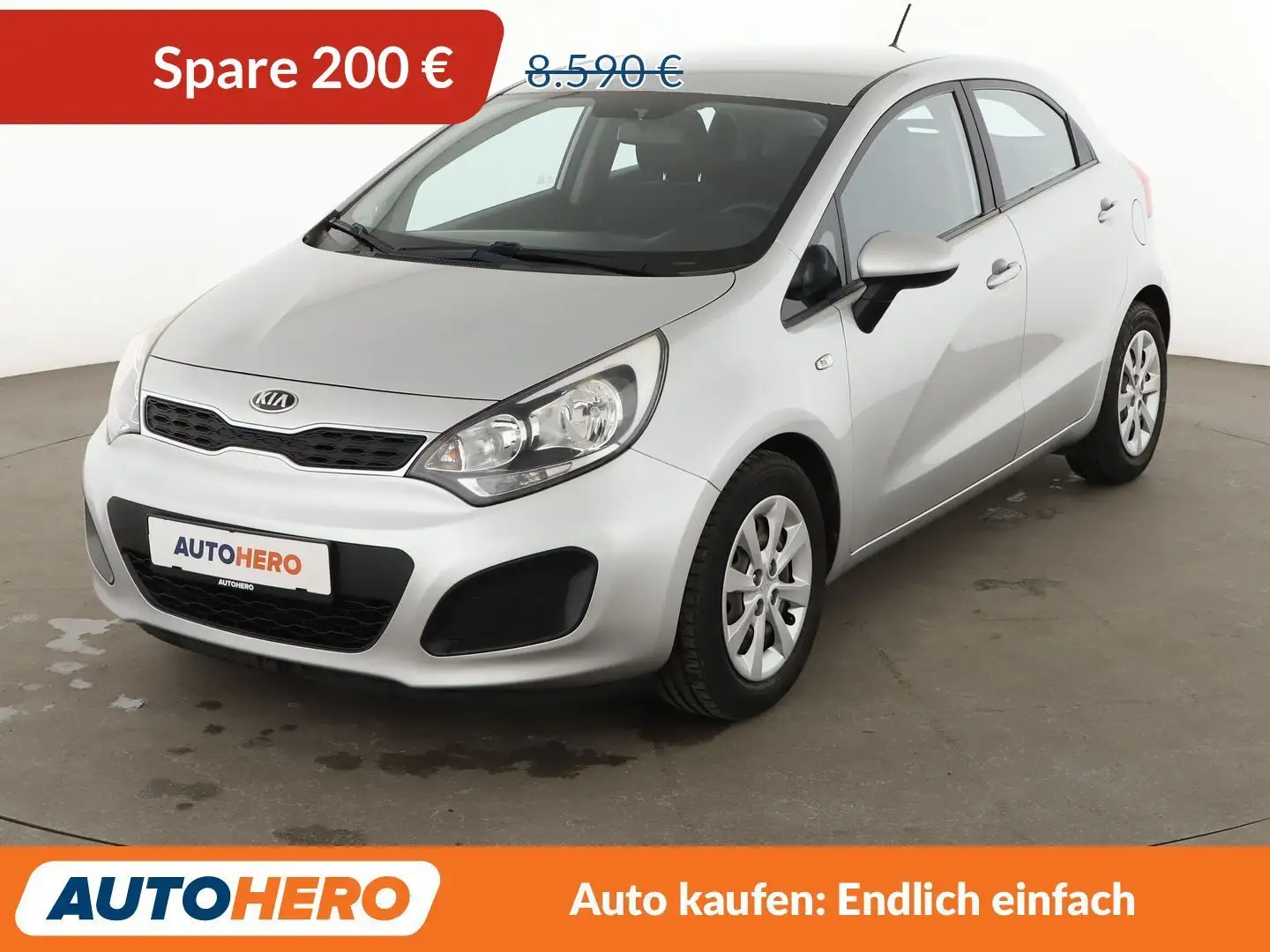 Kia Rio 1.4 Edition 7 *KLIMA*GARANTIE* Silber - 1