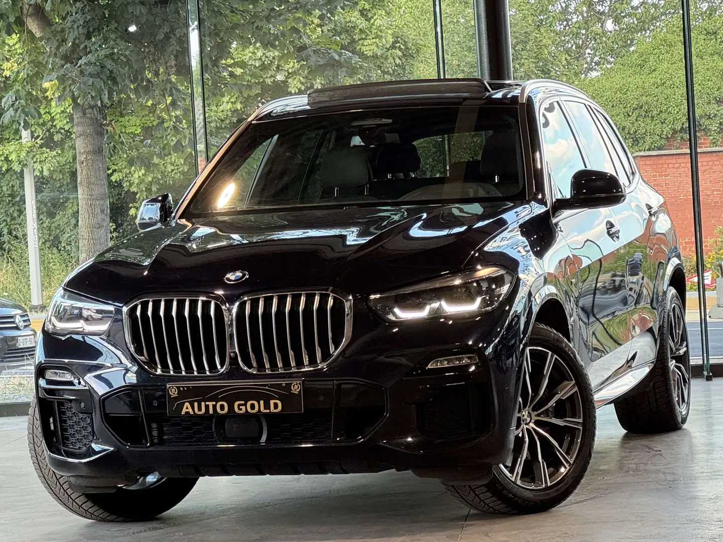 BMW X5 2.0 dA X-DRIVE/PACK M/FULLOPTIONS/1PROP CARNET BMW Bleu - 1
