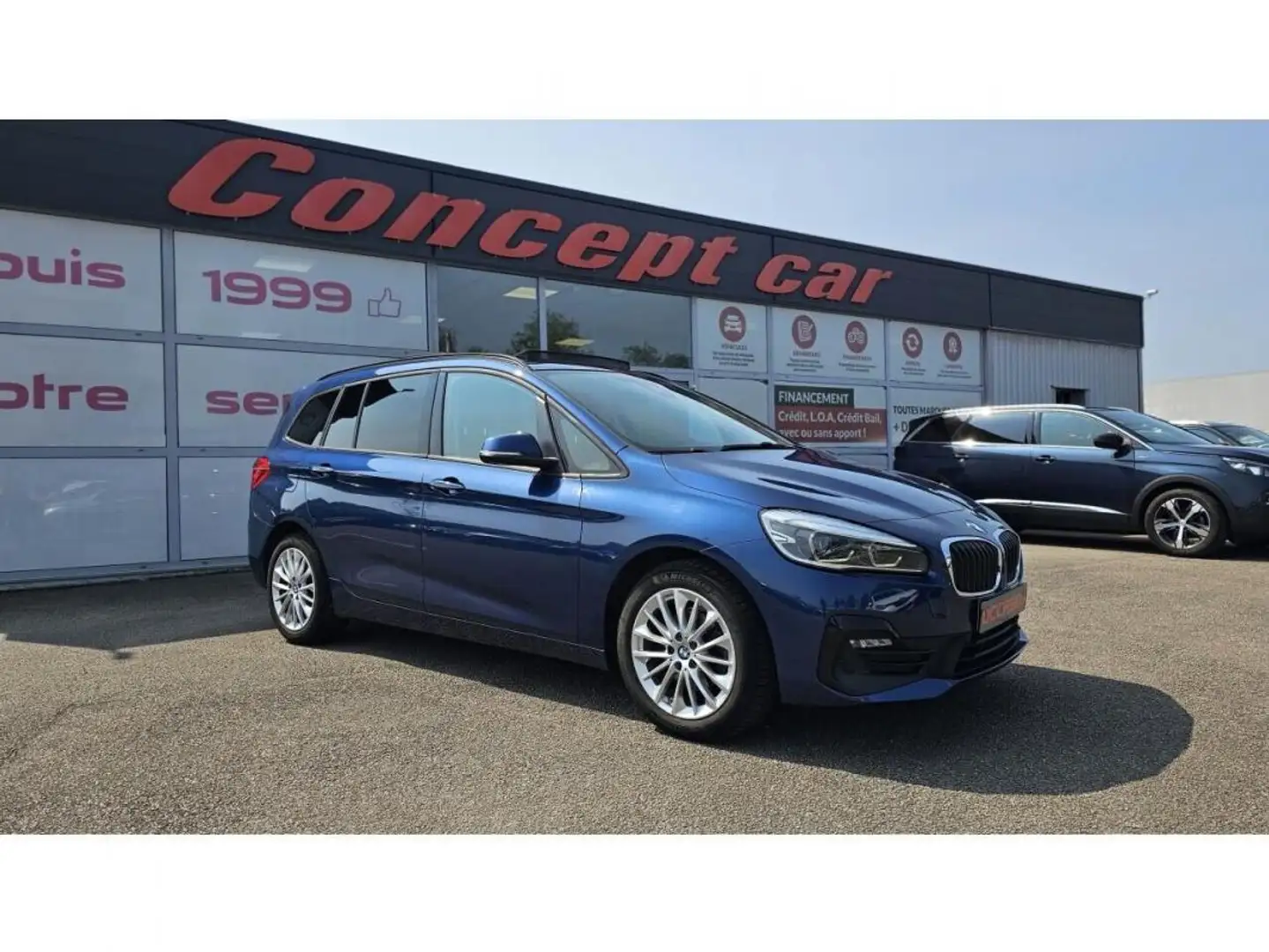 BMW Advantage Edition 216d 116cv + Toit ouvrant panora Blue - 1