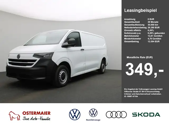 Volkswagen T7 Transporter KASTEN LR 2.0TDI 110PS KAMERA.VIRTUAL.LED.KLIMA