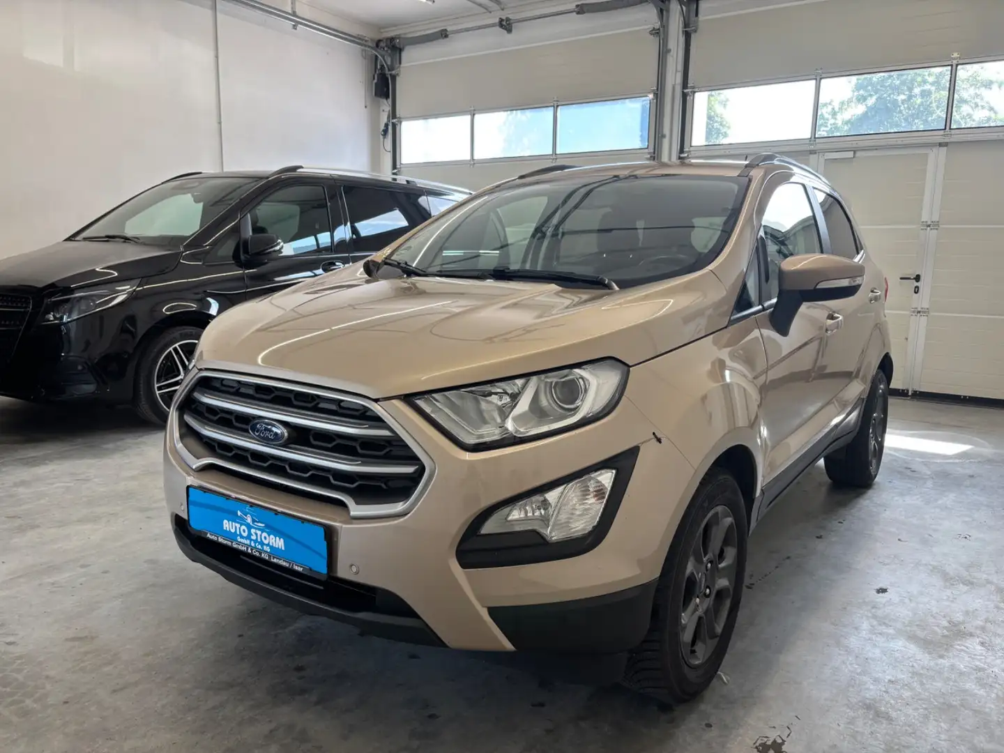 Ford EcoSport 1.0 EcoBoost *Navi *1-Hand *AHK *Tempo Beige - 1