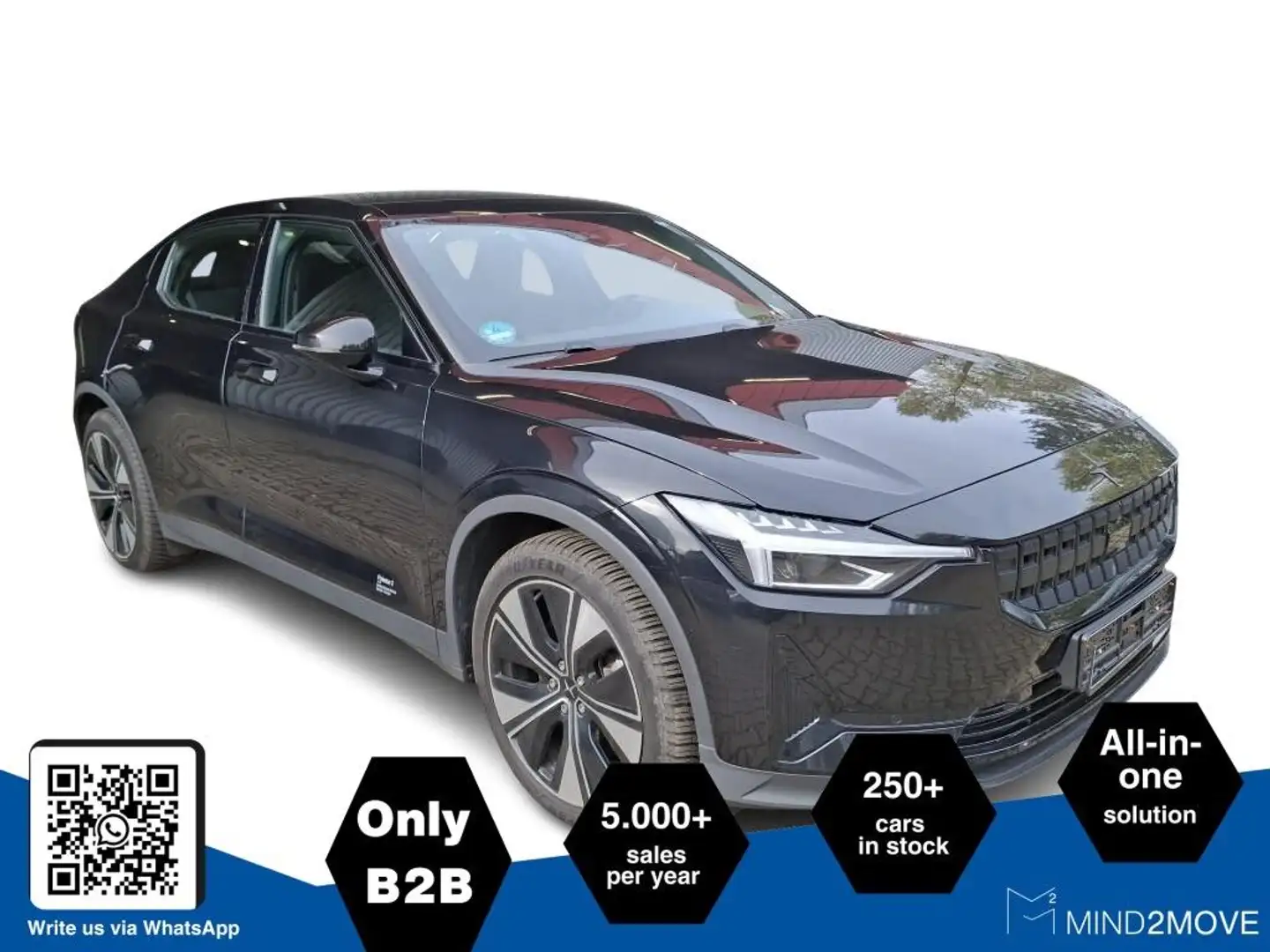 Polestar 2 Polestar2 Long Range Single Motor Elektro 78kWh Schwarz - 1