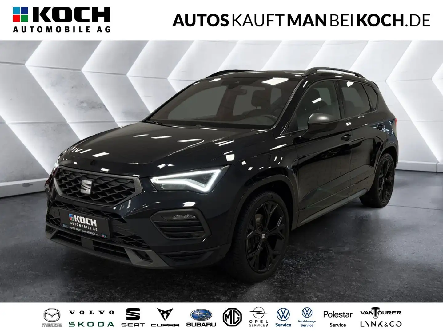 SEAT Ateca 2.0 TSI DSG 4Drive FR Navi AHK Panp Beats Noir - 1