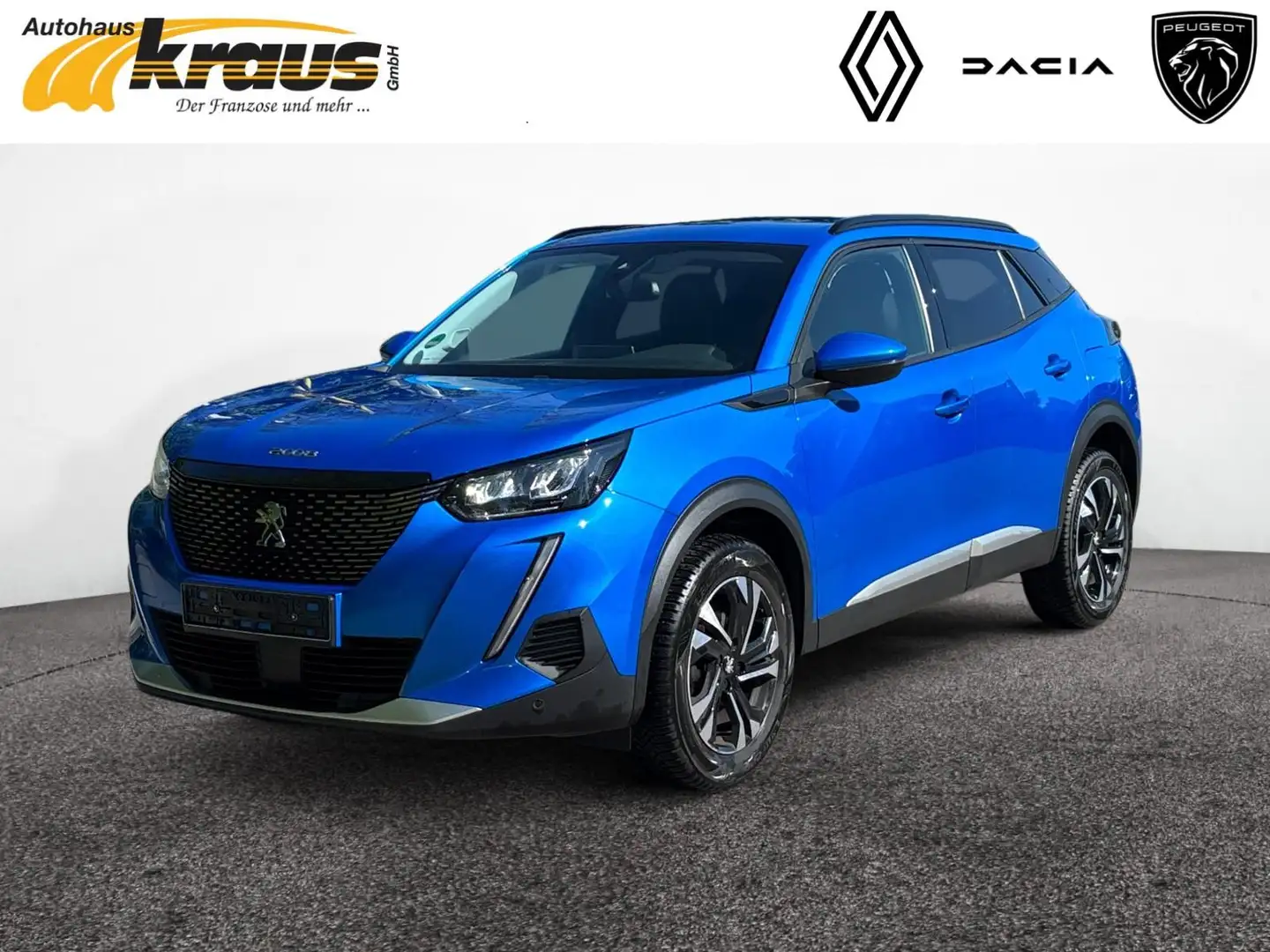 Peugeot 2008 Allure 1.2 PureTech 130 NUR GEWERBE/EXPORT* Blau - 1
