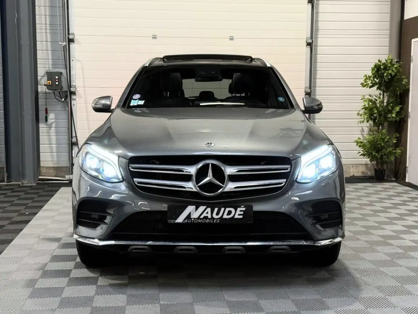 Mercedes-Benz GLC 350 Pack AMG 350e 211+116 CH 7G-Tronic 4-Matic Gris - 2