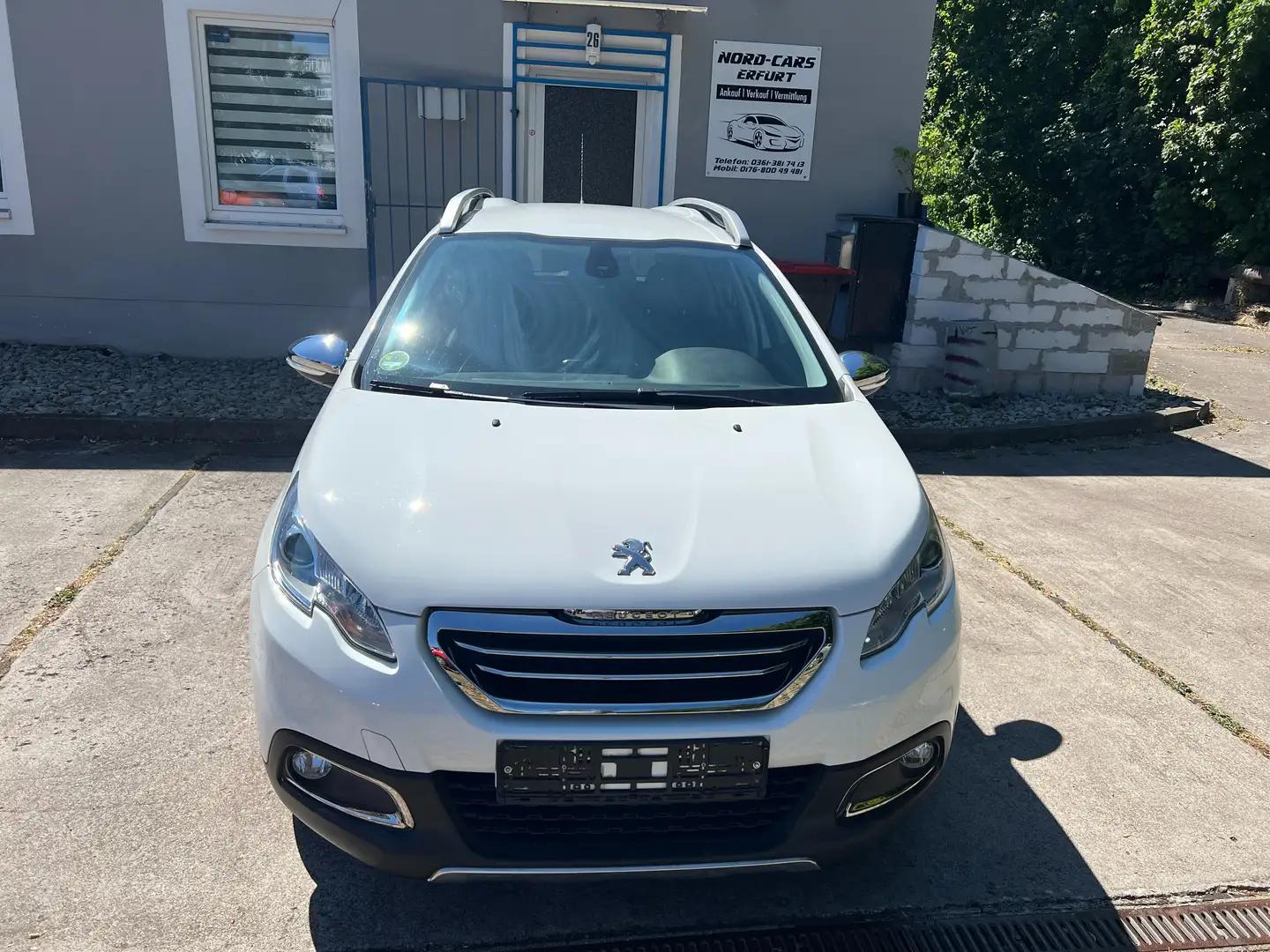 Peugeot 2008 Allure*Klima*Navi*Alu* Blanc - 2