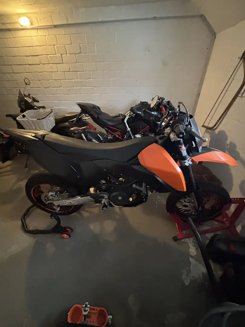KTM 690 SMC Sportauspuff LeoVince mit ABE - 1