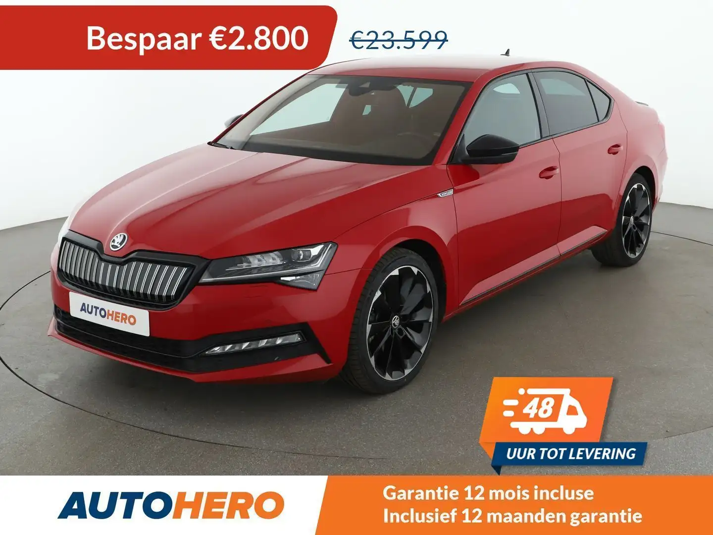 Skoda Superb 1.4 Plug-in Hybrid Sportline iV Rouge - 1