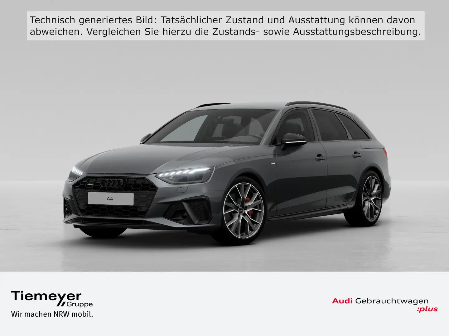 Audi A4 40 TFSI Q 2x S LINE LED ASSIST OPS+ LM1 Grau - 1