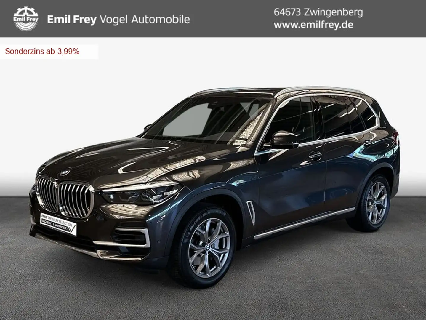BMW X5 xDrive30d xLine Gris - 1