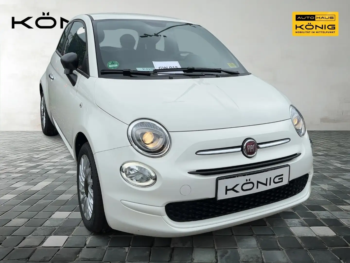 Fiat 500 Klima *CarPlay *Radio Blanc - 2