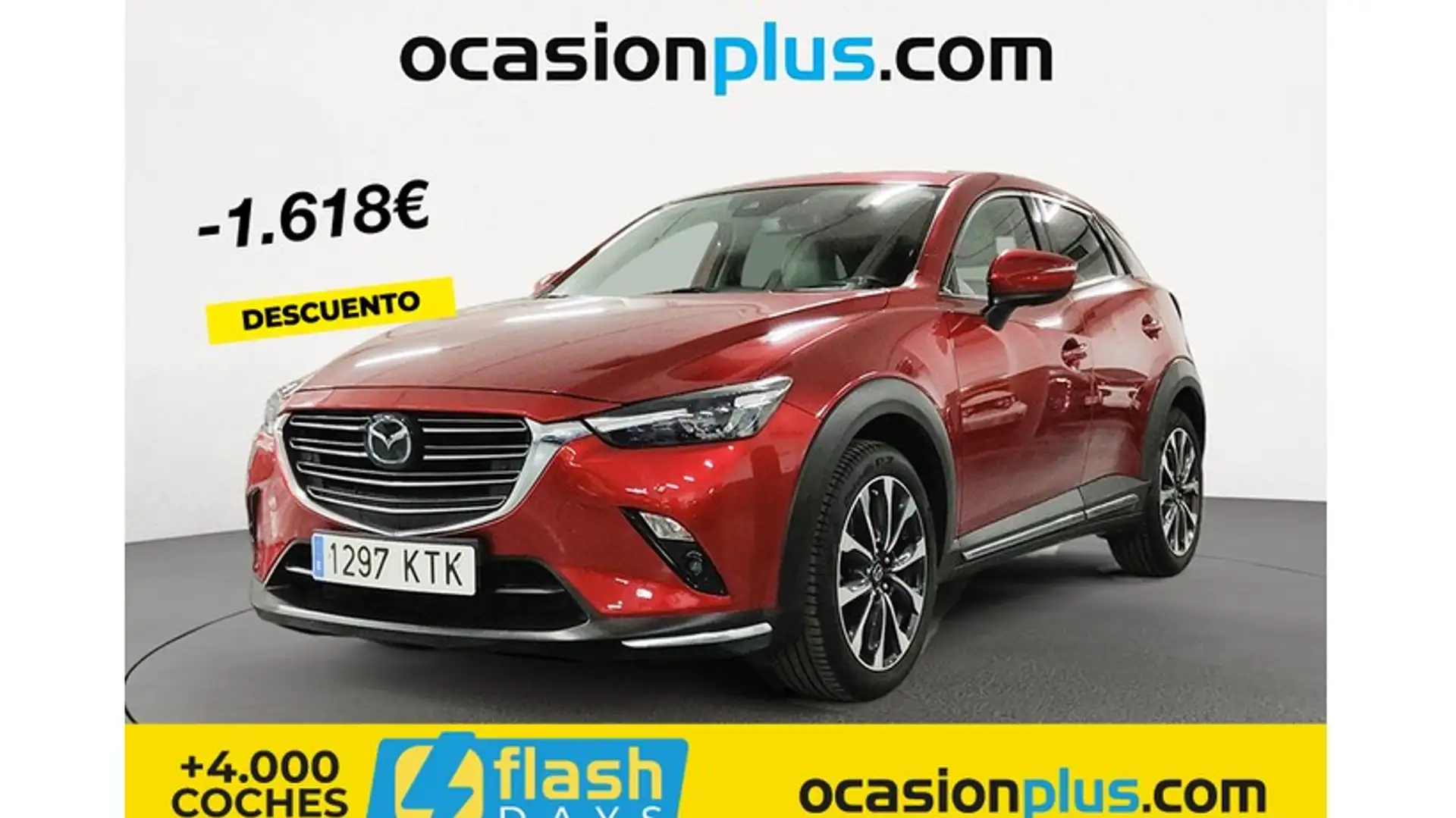 Mazda CX-3 2.0 Skyactiv-G Zenith White 2WD 89kW Rojo - 1