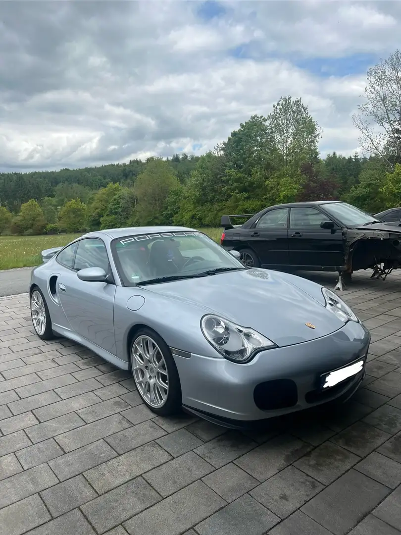 Porsche 996 911 Carrera 4S Werks Turbo Optik Schalter BBS GT2 Plateado - 1
