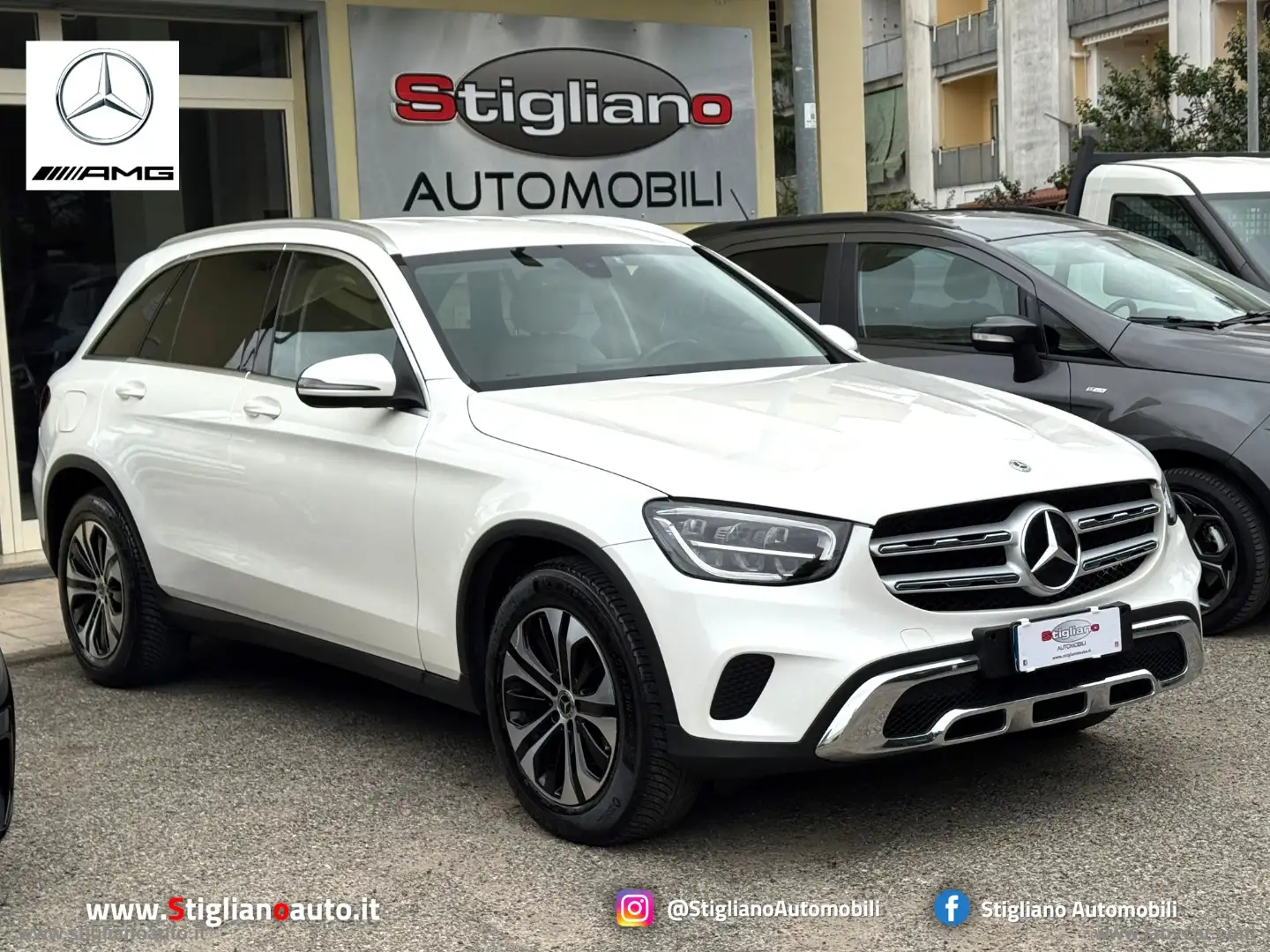 Mercedes-Benz GLC 200 GLC 200 d 4Matic Executive Blanc - 1