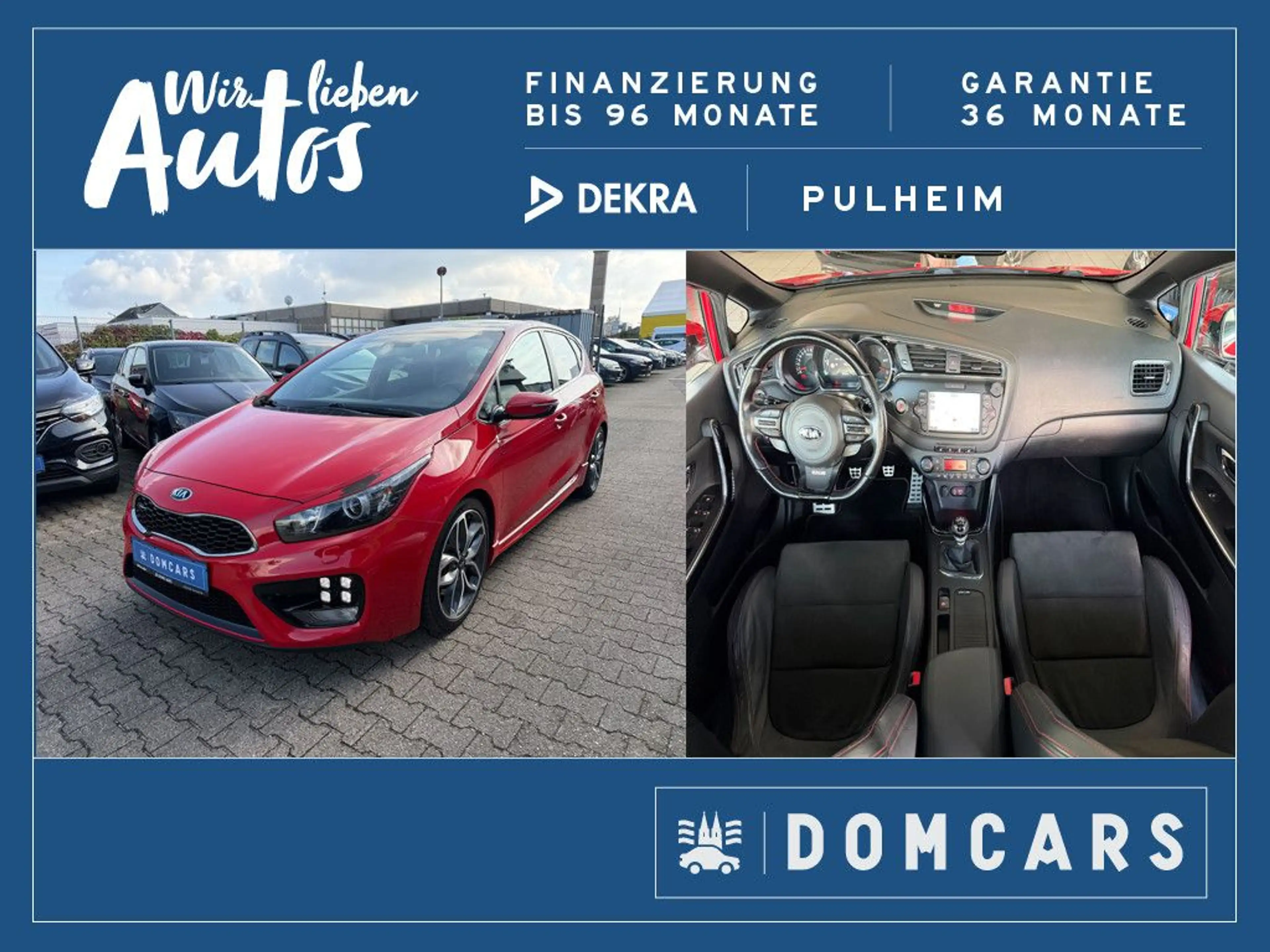 Kia Ceed / cee'd GT TRACK/PANO/LED/GARANTIE/KAMERA/