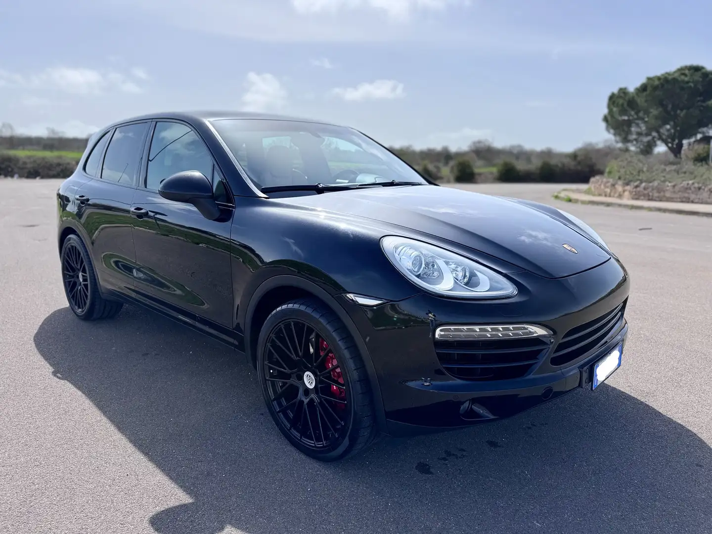 Porsche Cayenne 3.0 V6 tdi 245cv Platinum Edition Motore Nuovo Nero - 1
