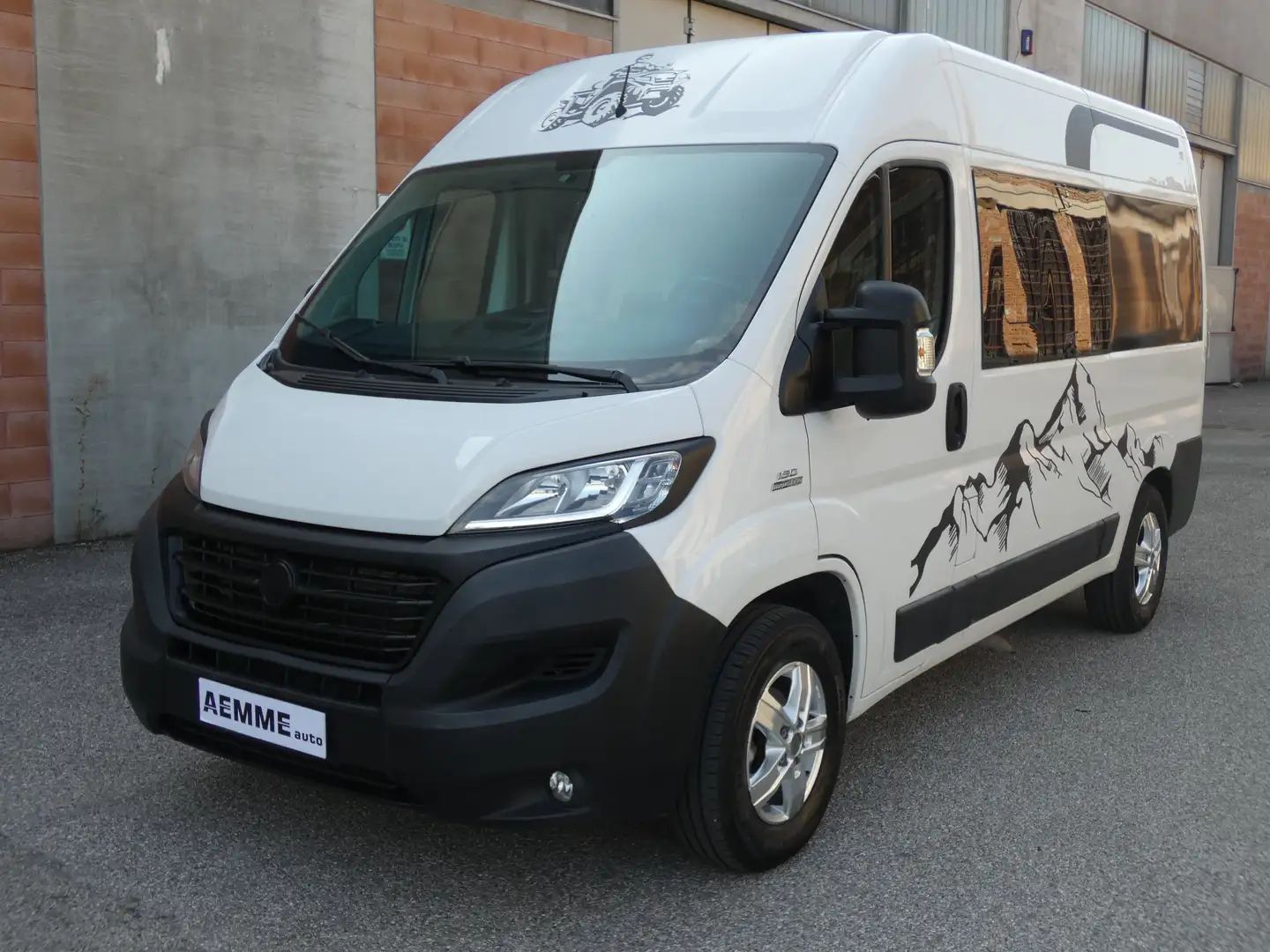Fiat DUCATO 3.0 M.JET 177 CV 7 POSTI Weiß - 2