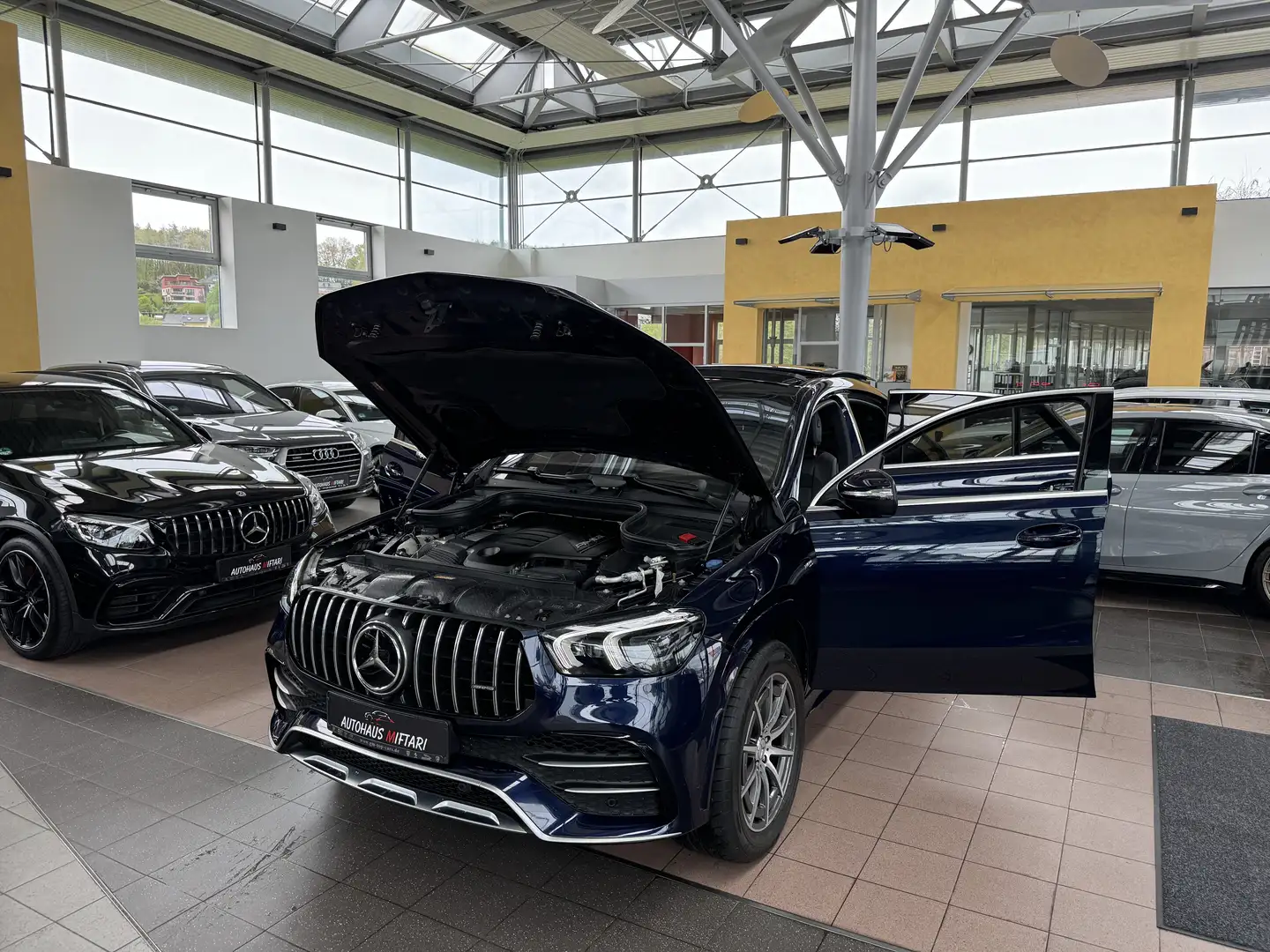 Mercedes-Benz GLE 53 AMG Coupe 4Matic+ Burmester Pano 360° Magic Vision Blue - 2