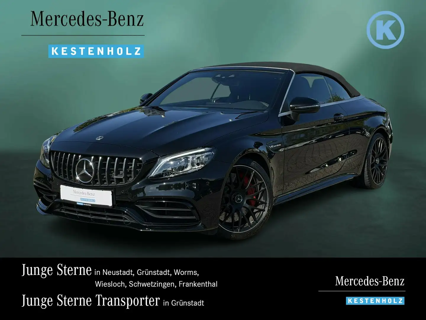 Mercedes-Benz C 63 AMG C 63 S AMG NIGHT+PERF.-AGA+DISTRO+SOUND+KAM+MEMO Noir - 1