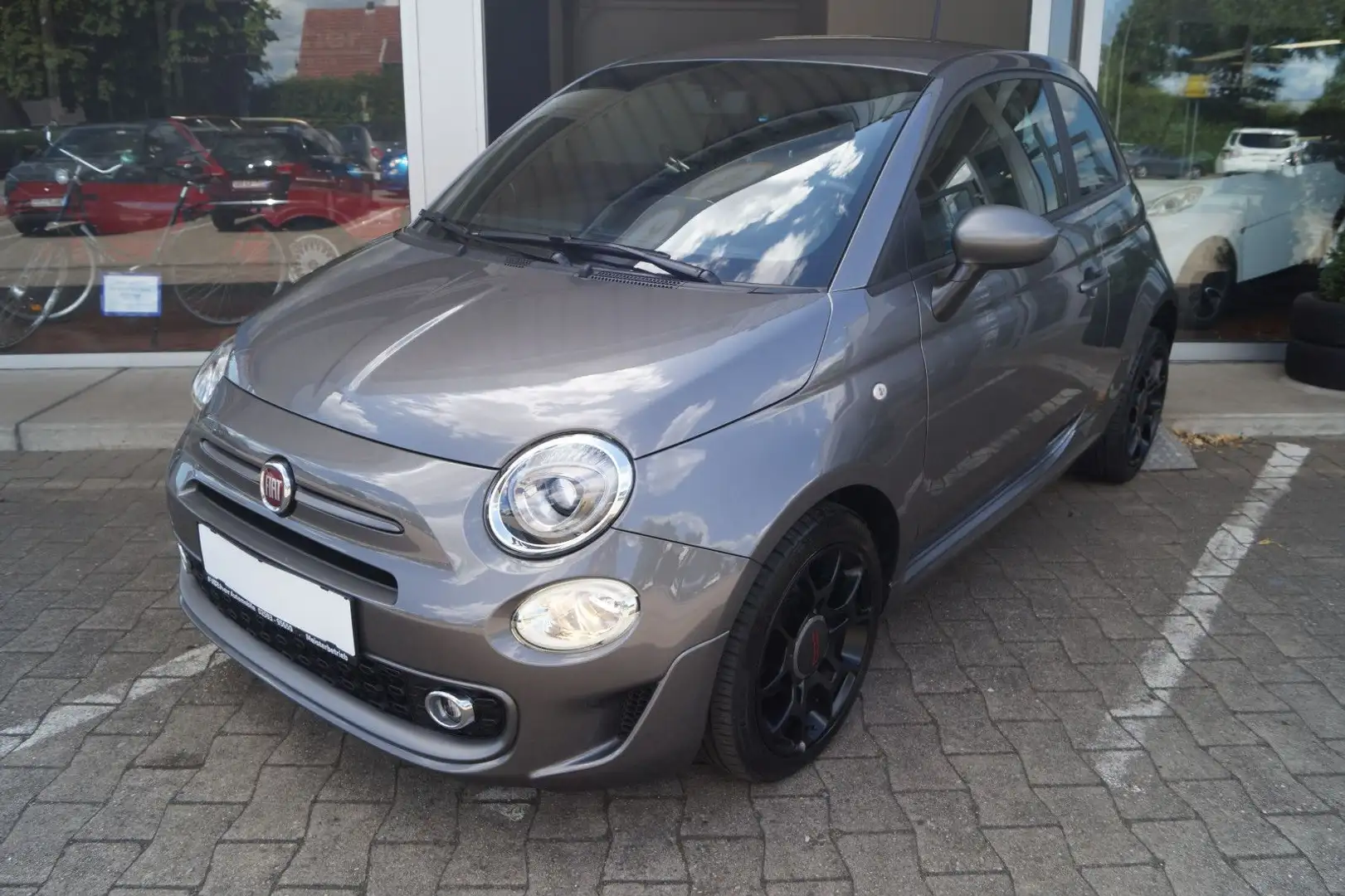 Fiat 500 S Digitacho*BT*Sportpaket Grijs - 1