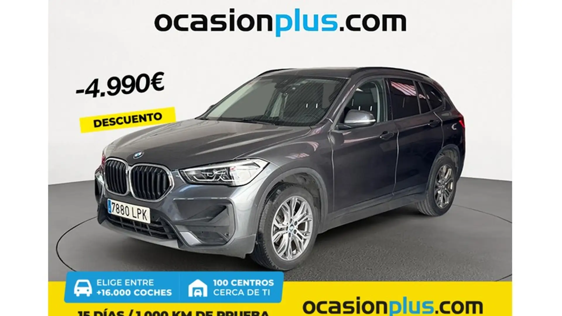 BMW X1 sDrive 18i Gris - 1