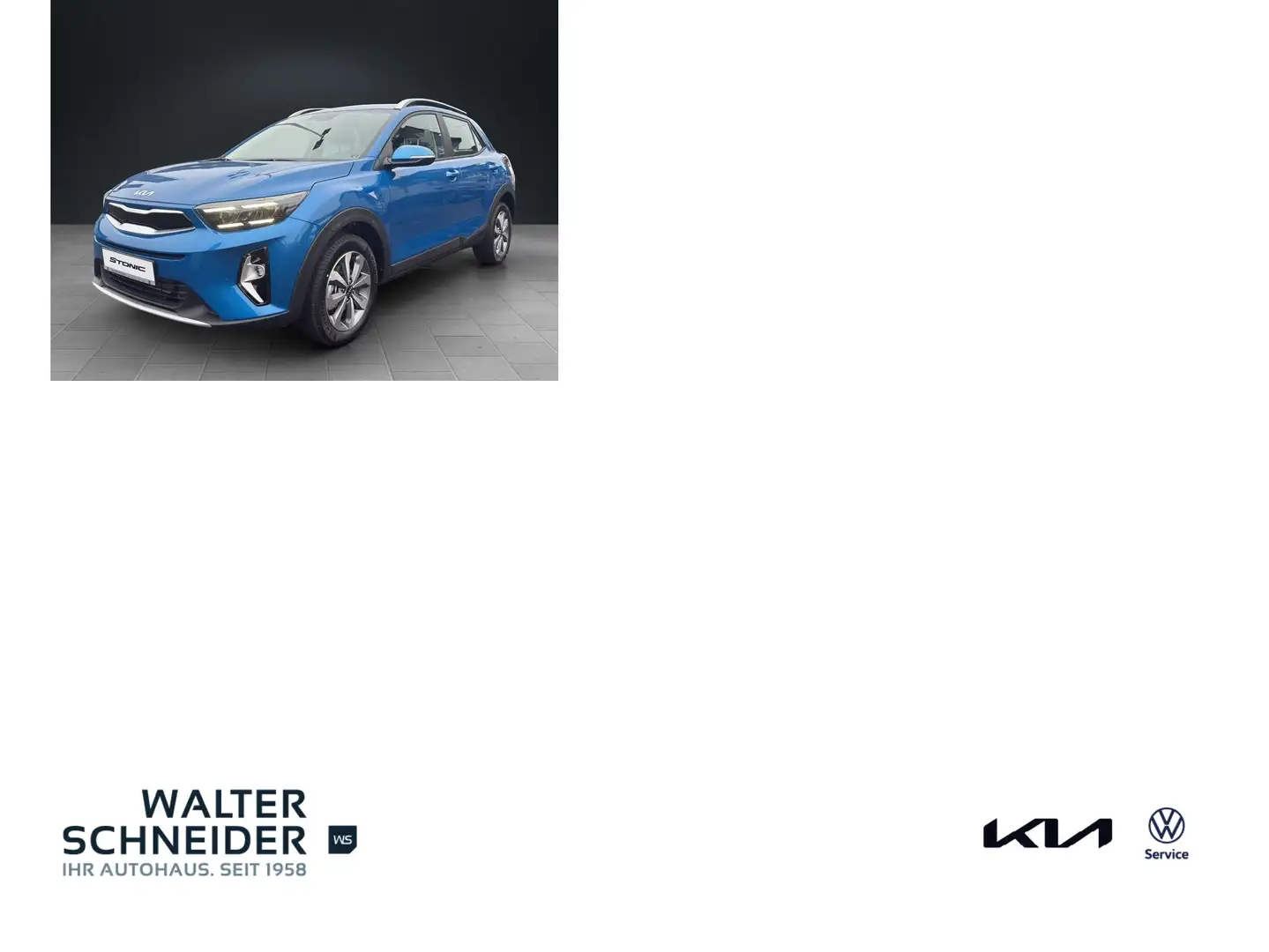 Kia Stonic STONIC 1.0T 100PS VISION LED Blau - 1