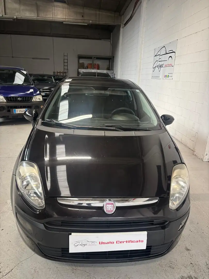 Fiat Punto Evo Punto III 2009 Evo 5p 1.2 Blue Zwart - 2