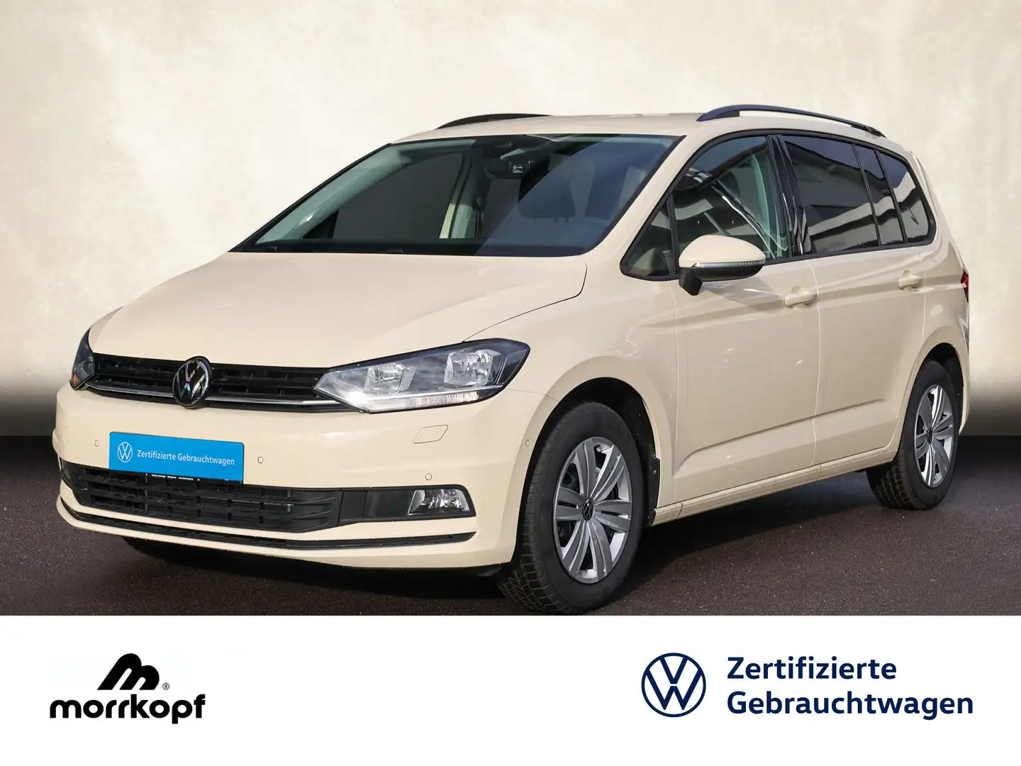 Volkswagen Touran 2.0TDI DSG +TAXI+4SEASON+7-SITZER+ Navi Beige - 2