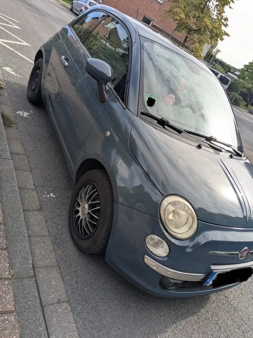 Fiat 500 Lounge Blau - 2