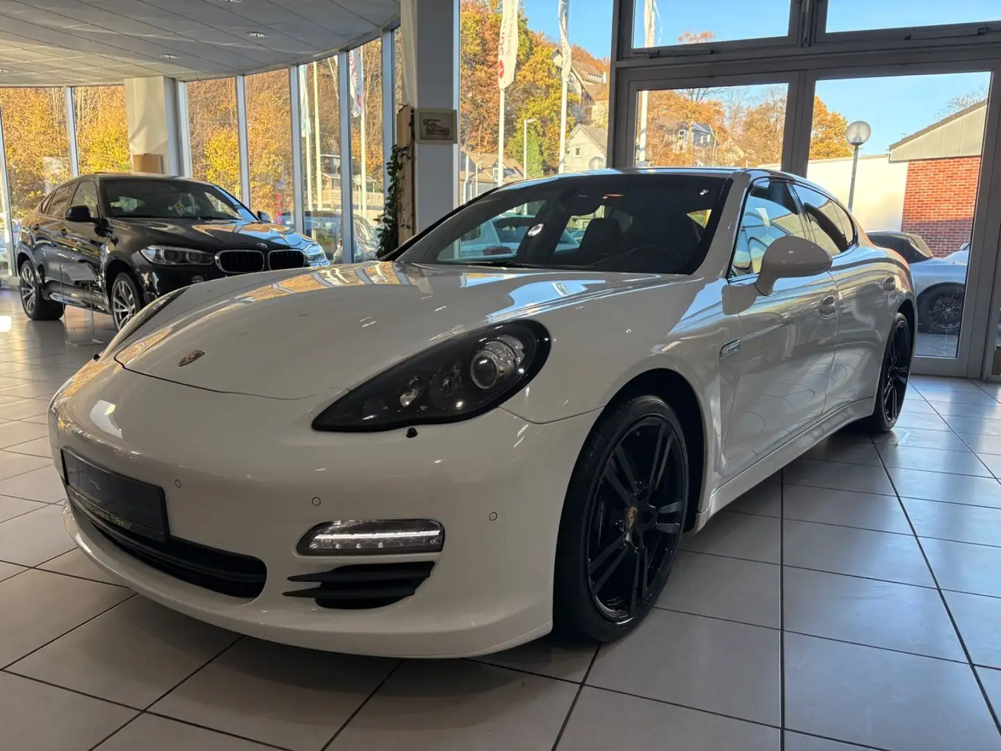 Porsche Panamera Diesel * Carraraweiß * SCHIEBEDACH* Blanc - 1
