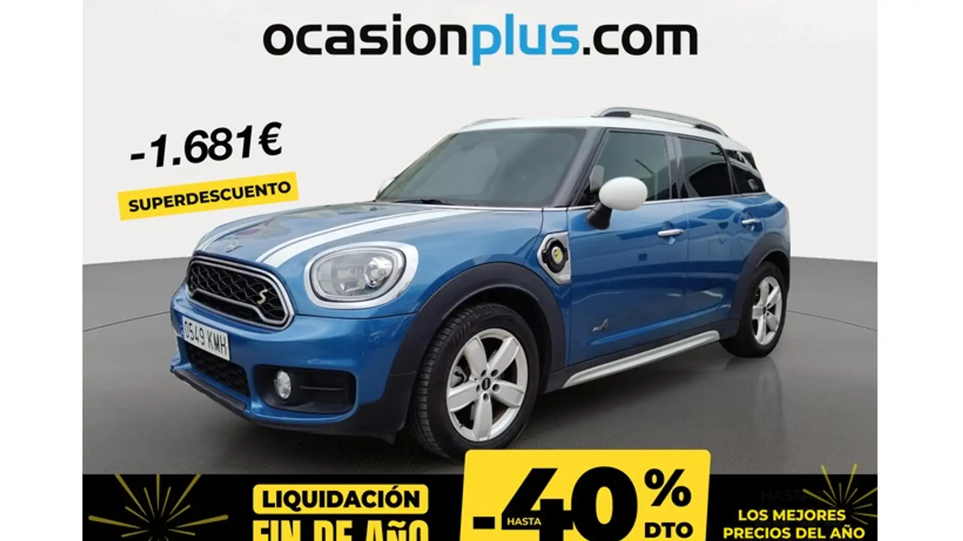 MINI Cooper Countryman S E ALL4 Azul - 1