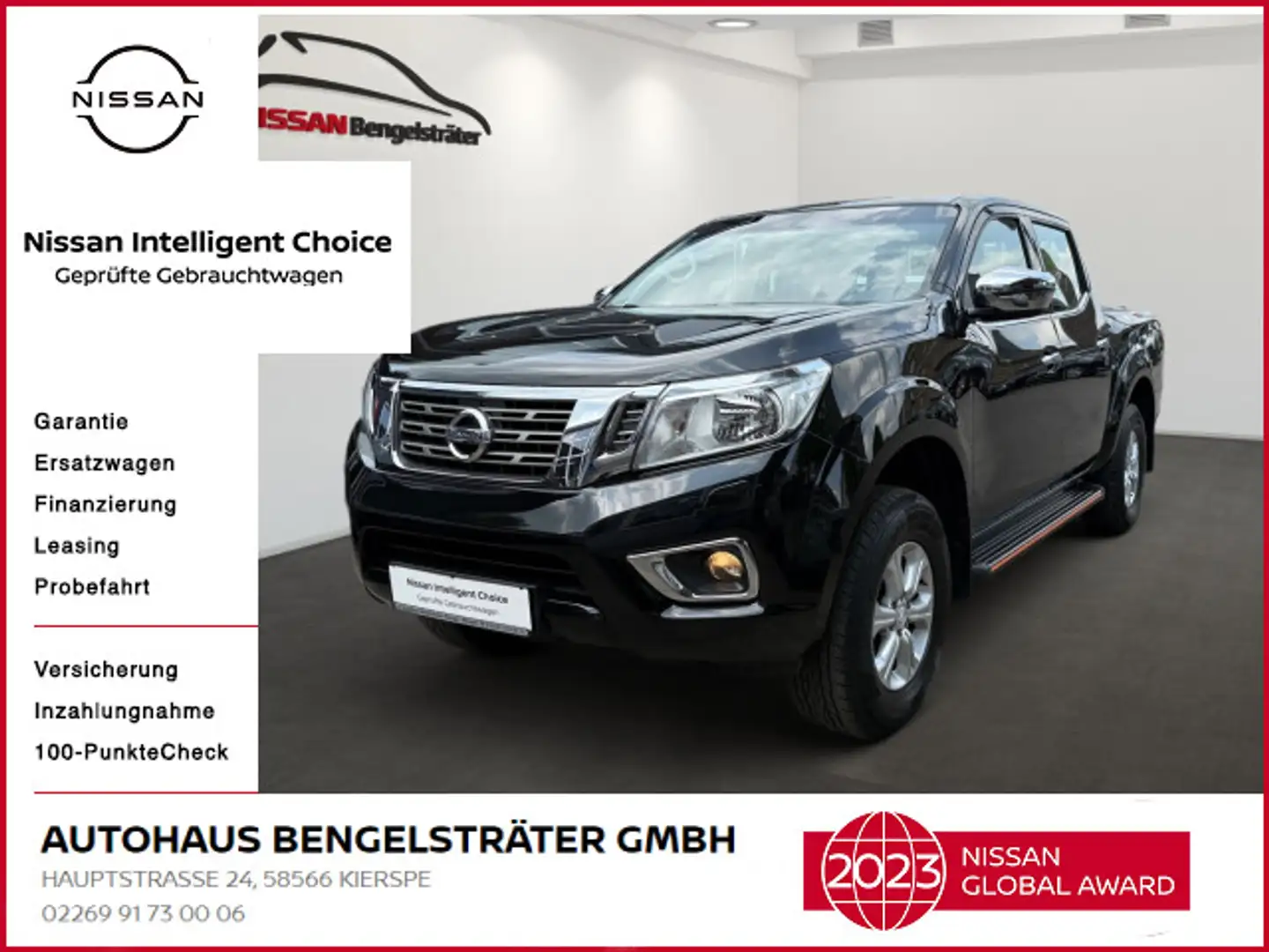 Nissan NP300 NP300 4x4 2.3 dCi Acenta Double Cab Schwarz - 1