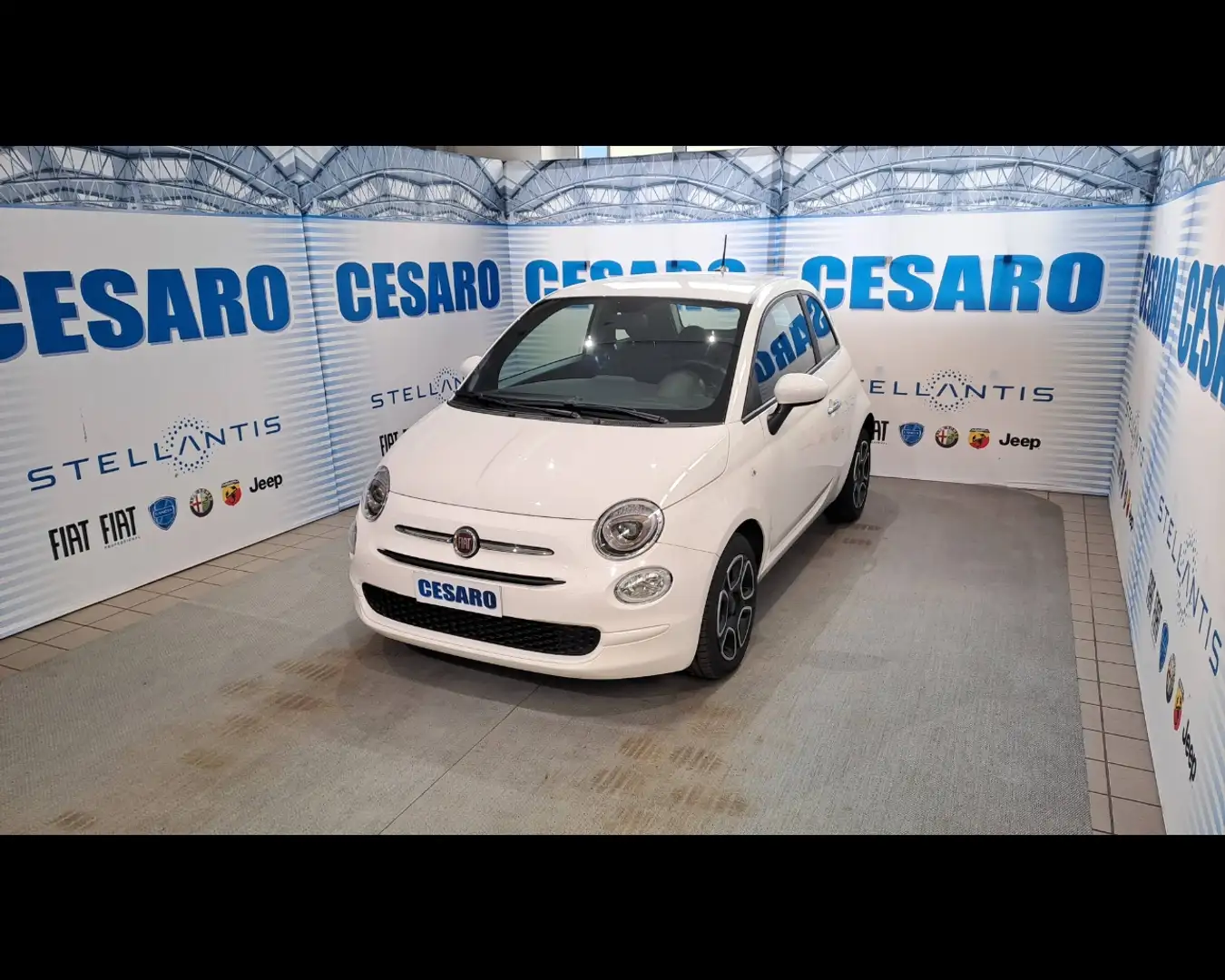 Fiat 500 1.0 FireFly Hybrid Club Blanc - 2