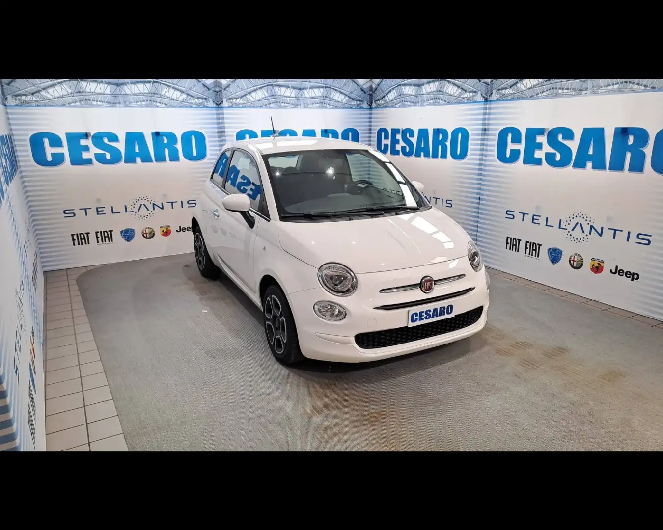Fiat 500 1.0 FireFly Hybrid Club Blanc - 1