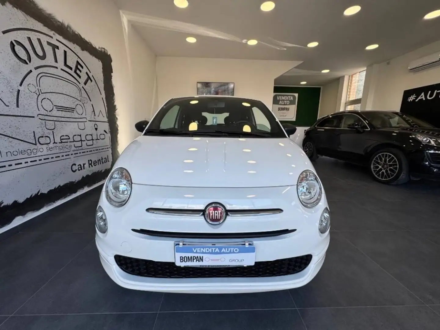 Fiat 500 1.0 hybrid Cult 70cv Wit - 1