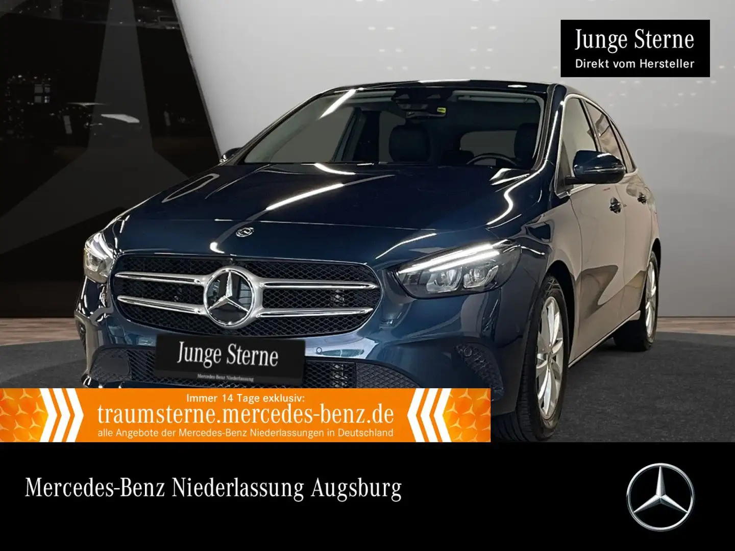 Mercedes-Benz B 200 PROGRESSIVE+360°+LED+TOTW+7G Blau - 1