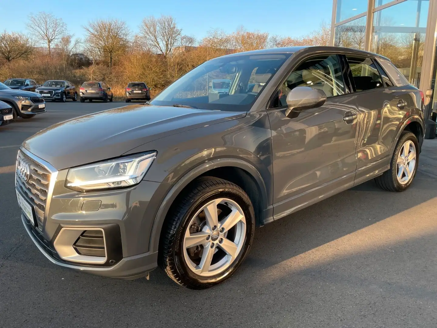 Audi Q2 40 TFSI quattro sport LED Navi DSG Kamera SHZ Grijs - 1