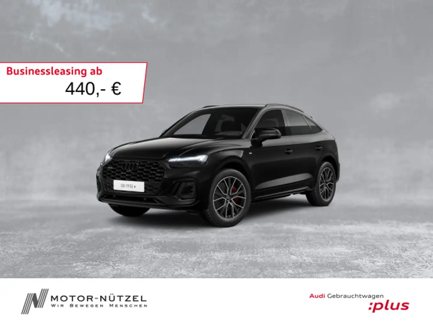 Audi Q5 55 TFSI e QU S-LINE MATRIX+NAVI+HuD Schwarz - 1