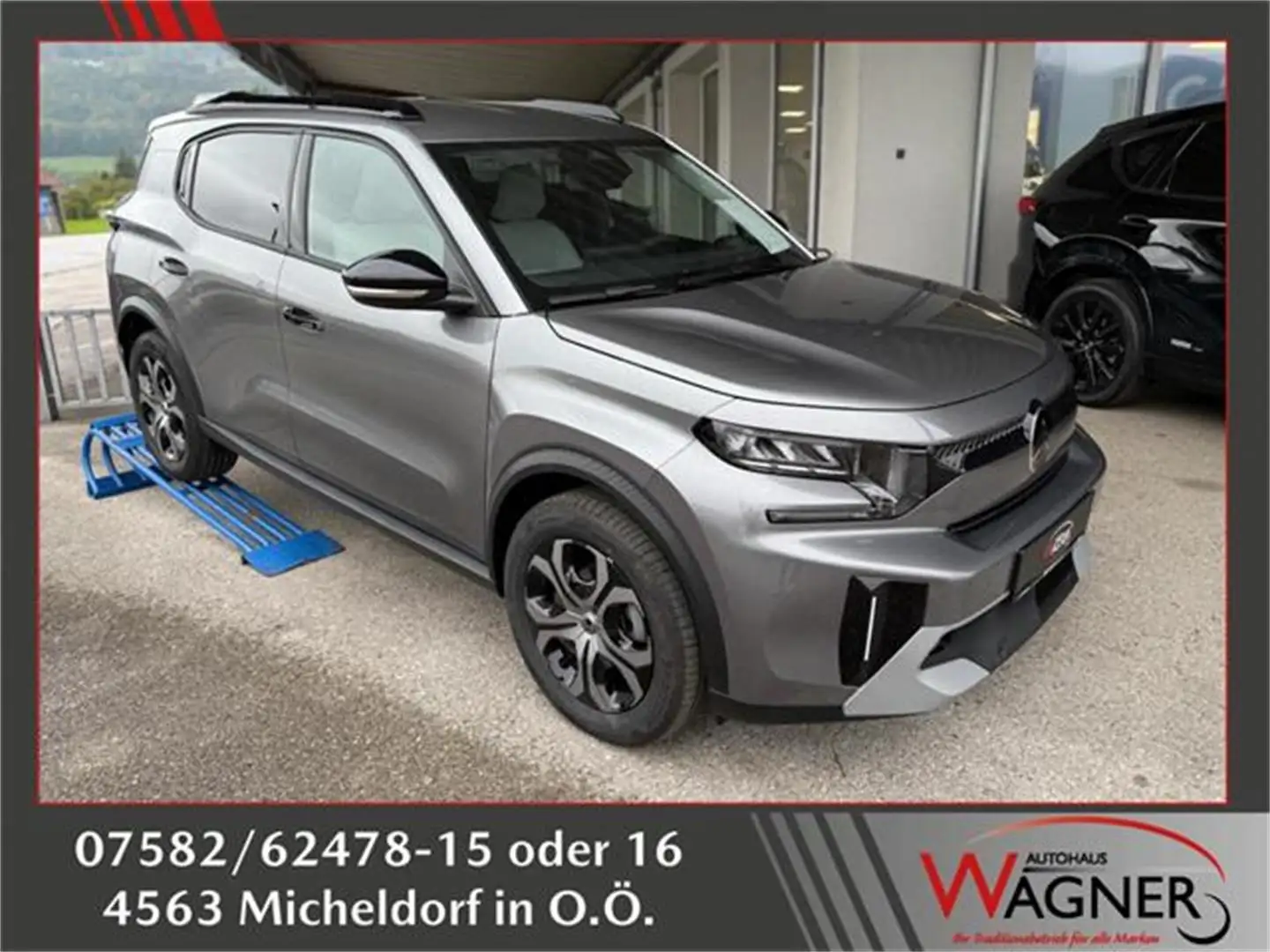 Citroen C3 Aircross Turbo 100 S&S 6-Gang-Manuell You + Plu Grijs - 1