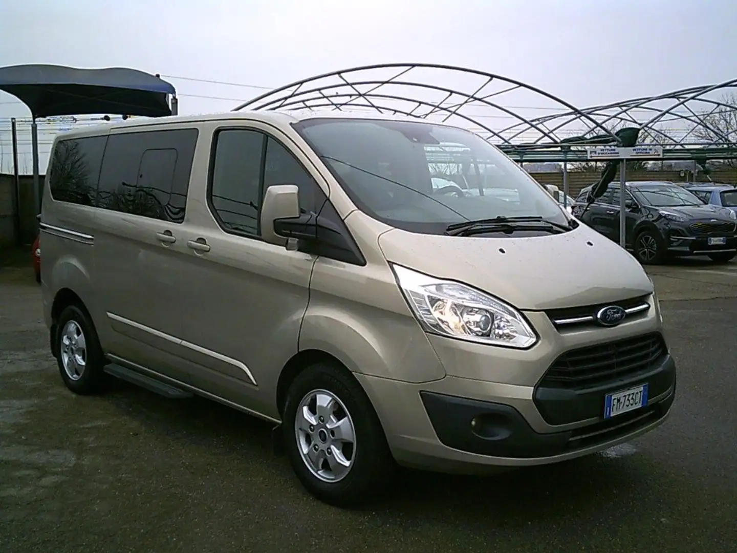 Ford Transit Custom 340 2.0 TDCi 130 PL Combi Titanium Šedá - 1