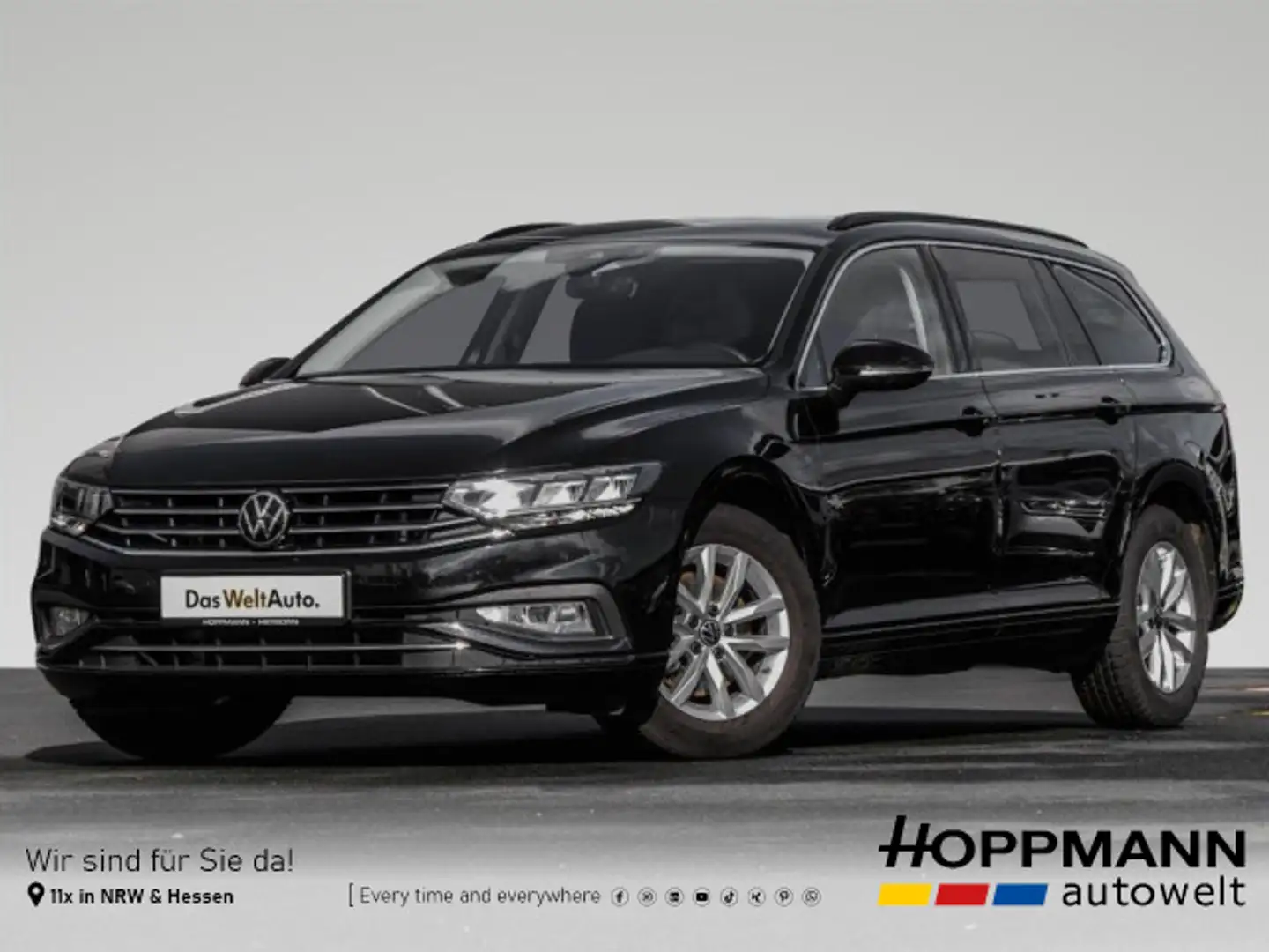 Volkswagen Passat Variant 1.5 TSI DSG Business AHK LED Navi Schwarz - 1