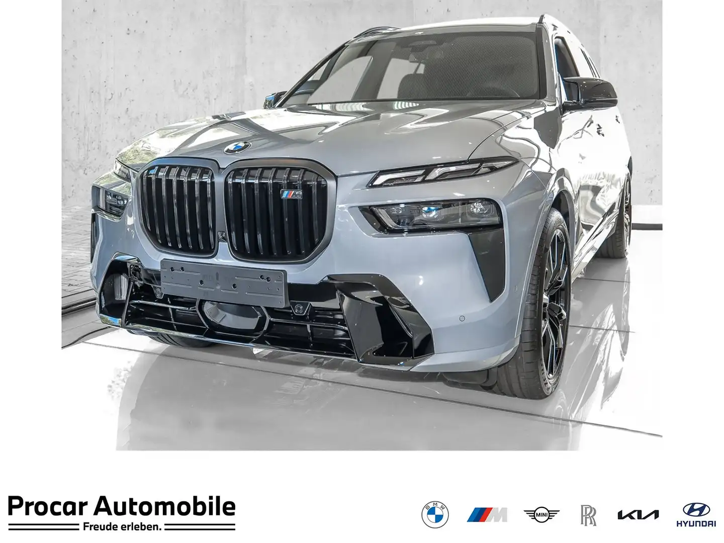 BMW X7 M 60i 22" M-Sport Pro AHK HuD 360° Autobahnassistent Gris - 1