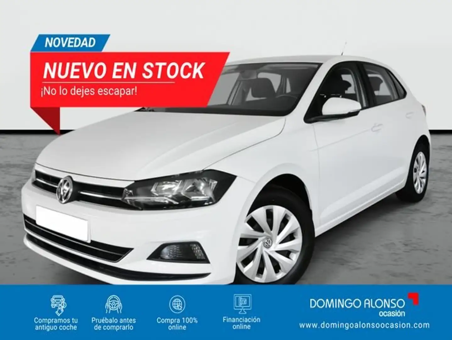 Volkswagen Polo Comfortline 1.0 TSI 70 kW (95CV) BMT SG5 (AW13LV31 Blanco - 1