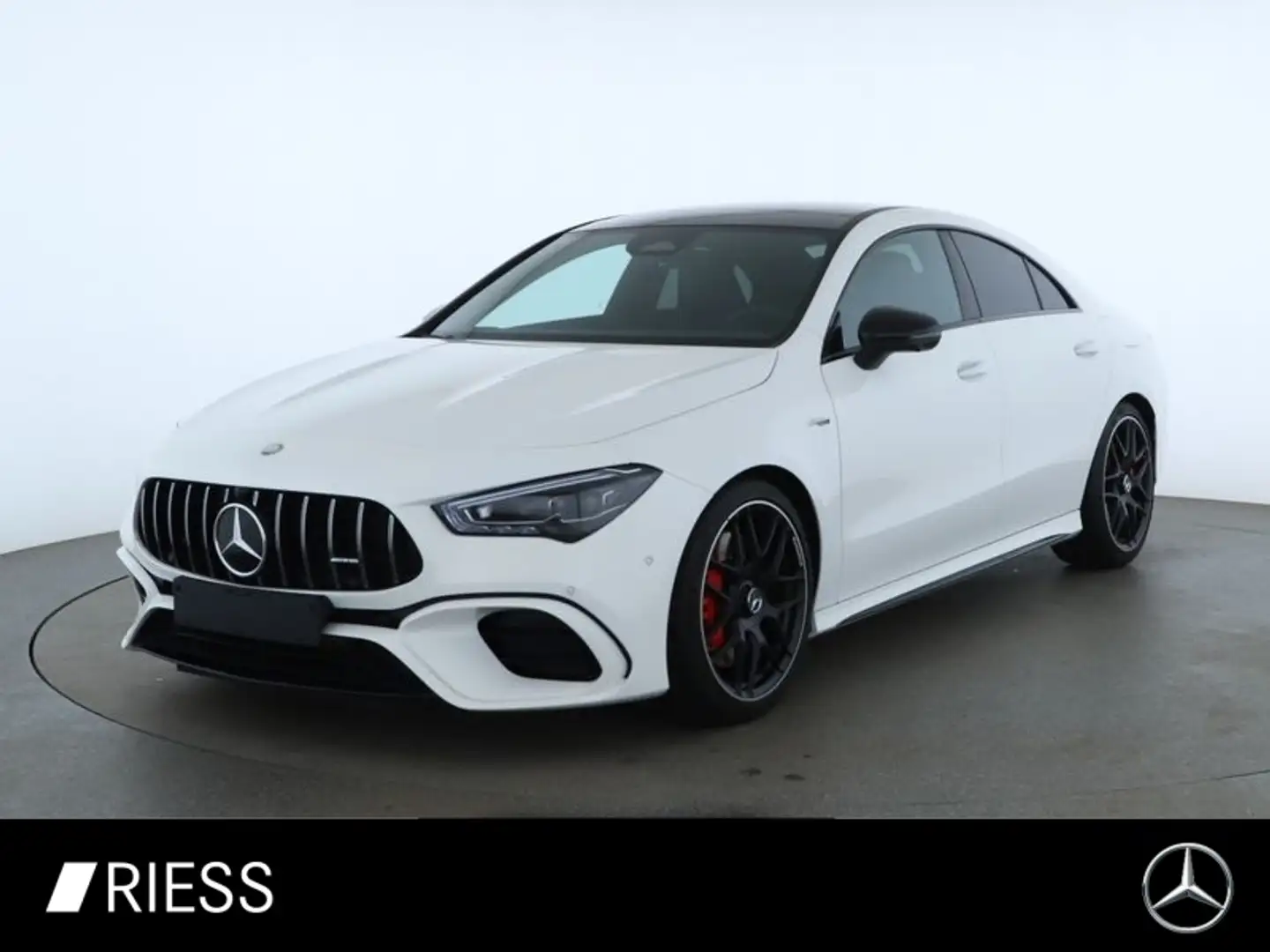 Mercedes-Benz CLA 45 AMG S 4M Night Prem Plus Mopf Pano HUD 19" Blanc - 1