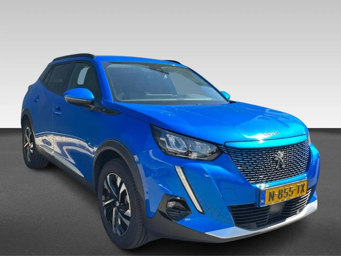 Peugeot e-2008 EV 50kWh 136PK ALLURE PACK NAVI CAMERA ECC NAP Bleu - 2
