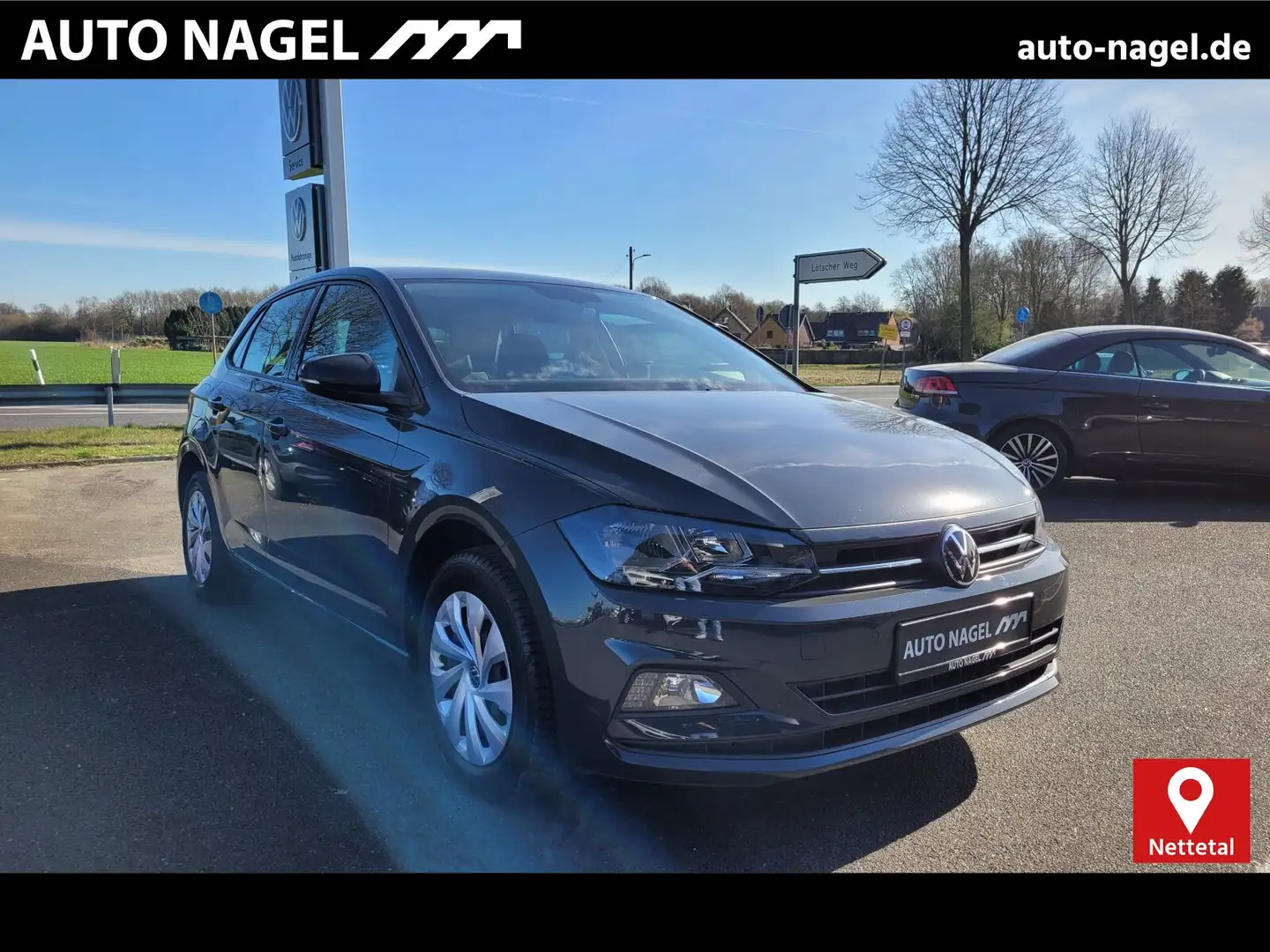 Volkswagen Polo Polo 1.0 TGI Comfortline Navi+PDC+DAB+SHZ+ Klima Grau - 1